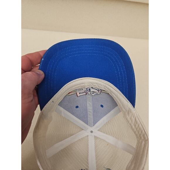 Texas Rangers 50th Anniversary Snapback Trucker Hat Cap 72-22 Globe Life MLB - Picture 6 of 9